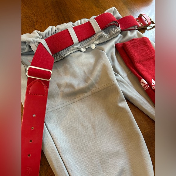 T-Ball Set (XS) | Baseball Pants, Adjustable Belt, Socks | Game Ready - Picture 6 of 9